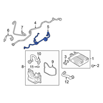 Ford OE - Evaporative Emissions System Lines
