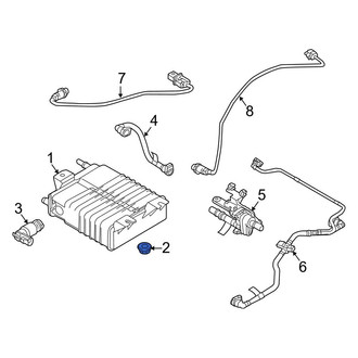 Ford OE - Vapor Canister Nut
