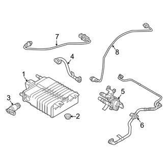 Ford OE - Emission System - Emission Components (1.0L)