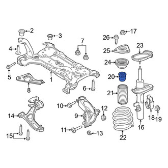 Ford OE - Front Suspension Strut Bumper