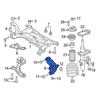 Ford OE - Front Left Steering Knuckle