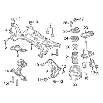 Ford OE - Front Suspension - Suspension Components