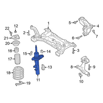 Ford OE - Front Left Suspension Strut