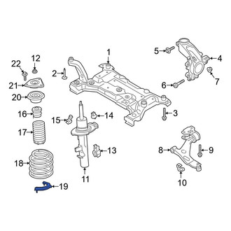 Ford OE - Front Lower Coil Spring Insulator