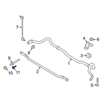 Ford OE - Disc Brake Caliper Anchor Plate Bolt