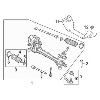 Ford OE - Steering Gear & Linkage (RS)