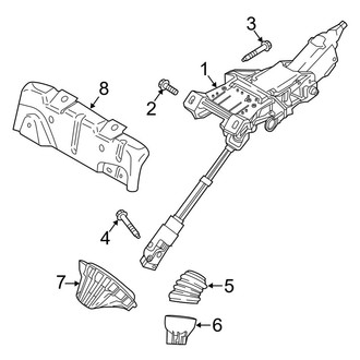 Ford OE - Steering Column Assembly (RS)