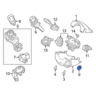 Ford OE - Steering Column Cover Plug