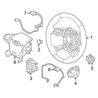 Ford OE - Steering Wheel & Trim (ST)