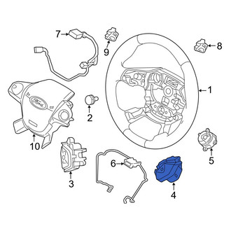 Ford OE - Steering Wheel Radio Controls