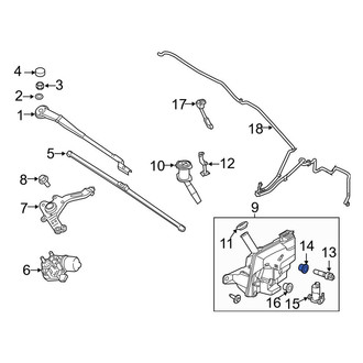 Ford OE - Washer Fluid Level Sensor Seal