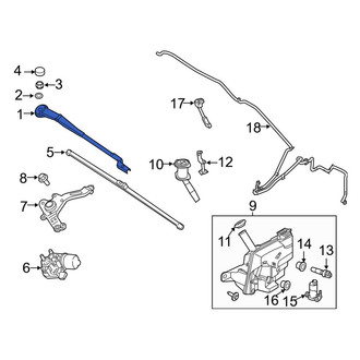 Ford OE - Front Right Wiper Arm