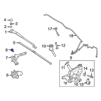 Ford OE - Wiper Motor Bolt