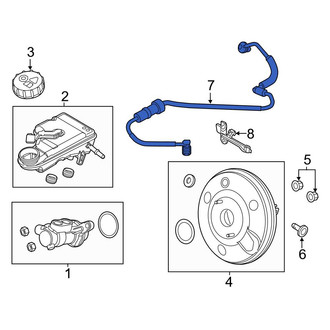 Ford OE - Brake Vacuum Hose