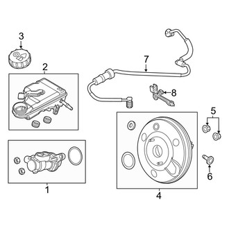 Ford OE - Cowl - Components on Dash Panel