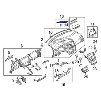 Ford OE - Speaker Cover