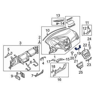 Ford OE - Instrument Panel Bezel