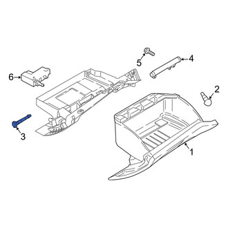 Ford OE - Front Glove Box Door Hinge Pin