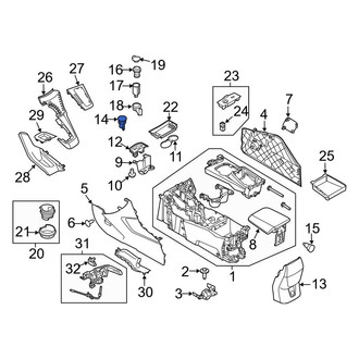 Ford OE - 12 Volt Accessory Power Outlet