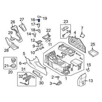 Ford OE - Cigarette Lighter Element