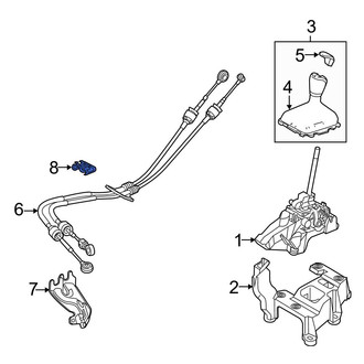 Ford OE - Manual Transmission Shift Cable Bracket