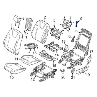 Ford OE - Front Left Headrest Guide