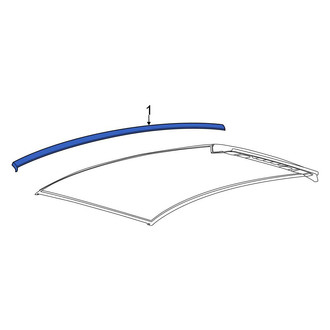 Ford OE - Left Roof Molding