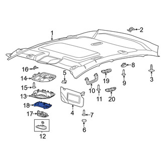 Ford OE - Console Panel