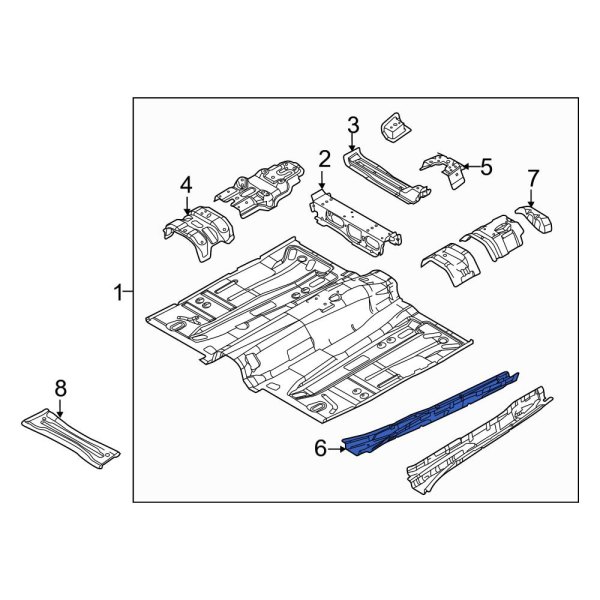 Floor Side Rail