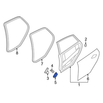 Ford OE - Rear Door Plug