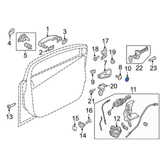 Ford OE - Left Interior Door Handle Screw Cap