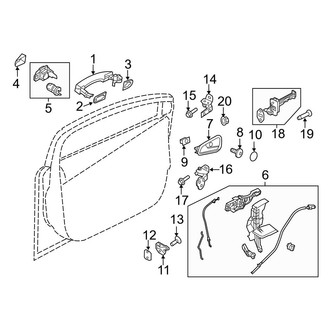 Ford OE - Front Door - Lock & Hardware (RS)