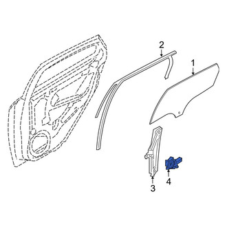 Ford OE - Rear Right Window Motor