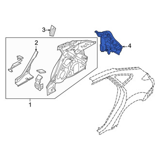 Ford OE - Rear Left Quarter Panel Extension