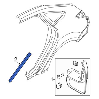 Ford OE - Rear Stone Guard