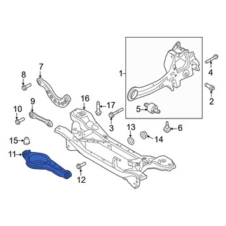 Ford OE - Front Left Suspension Control Arm