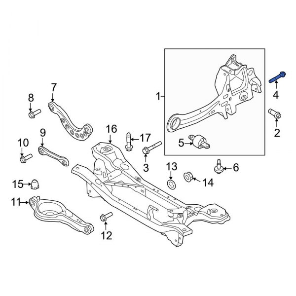 Suspension Knuckle Bolt