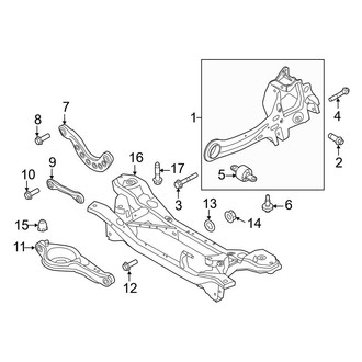 Ford OE - Rear Suspension - Suspension Components