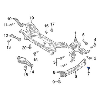Ford OE - Suspension Trailing Arm Bolt