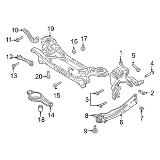 Ford OE - Rear Suspension - Suspension Components (ST)