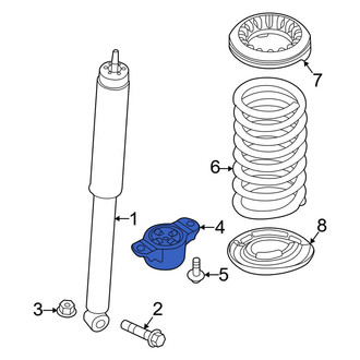 Ford OE - Rear Suspension Shock Absorber Mount