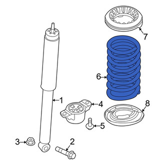 Ford OE - Rear Coil Spring