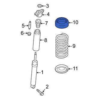 Ford OE - Rear Upper Coil Spring Insulator