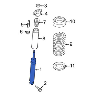 Ford OE - Rear Suspension Shock Absorber
