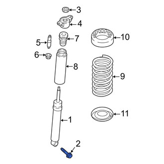 Ford OE - Rear Suspension Knuckle Bolt