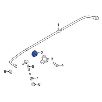 Ford OE - Rear Suspension Stabilizer Bar Bushing