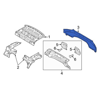 Ford OE - Rear Rear Body Panel