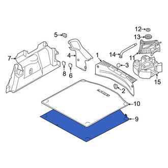 Ford OE - Rear Floor Cover Panel