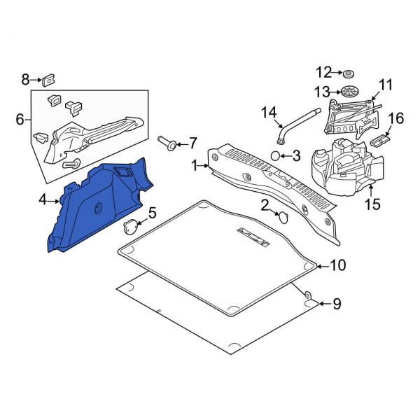 Trunk Trim Panel