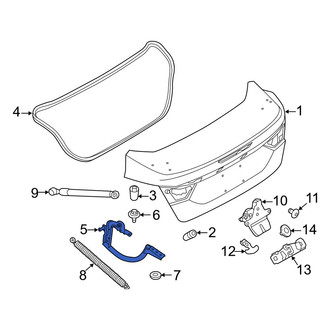 Ford OE - Rear Left Deck Lid Hinge